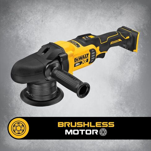 DEWALT 20V MAX* XR Cordless Polisher, Variable-Speed, Random Orbit, 5-Inch, Tool Only (DCM848B) in Saudi Arabia