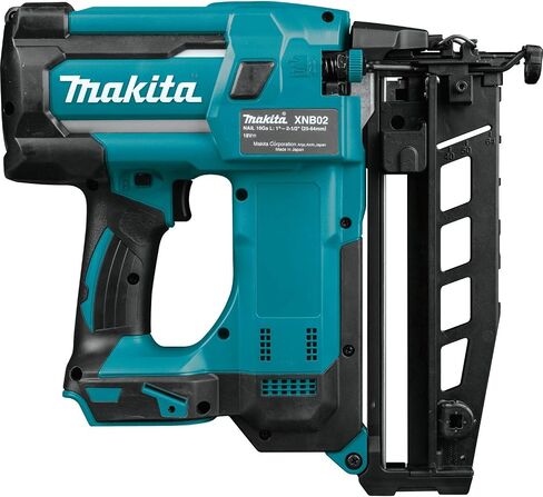 Makita XNB02Z 18V LXT Straight Finish Nailer, 16 Gauge, 2-1/2" in Saudi Arabia