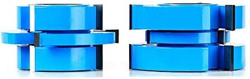 Amana Tool - SC554 2-Piece Carbide Tipped 3-Wing Stile & Rail Tongue & Groove Cabinet Door in Saudi Arabia
