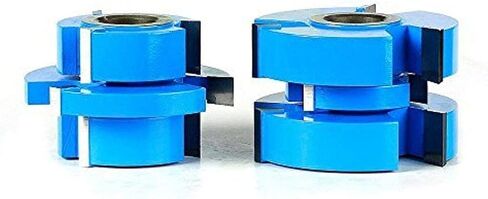 Amana Tool - SC554 2-Piece Carbide Tipped 3-Wing Stile & Rail Tongue & Groove Cabinet Door in Saudi Arabia