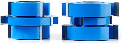 Amana Tool - SC554 2-Piece Carbide Tipped 3-Wing Stile & Rail Tongue & Groove Cabinet Door in Saudi Arabia