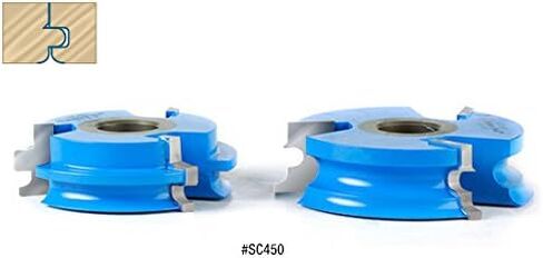 أداة أمانة - SC450 قطعتان من الكربيد ذات 3 أجنحة وأرضيات السكك الحديدية مع فتحة مسمار 3-1/ in Kuwait