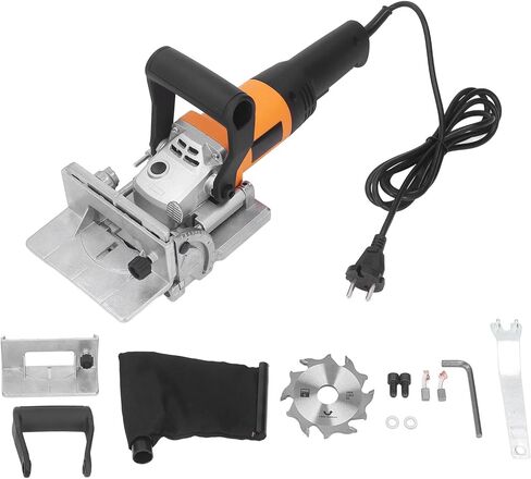 Syrisora ​​الخشب البسكويت لوحة النجار 760 واط النجارة متعددة الوظائف الكهربائية فتحة لسان (الاتحاد الأوروبي التوصيل 230 فولت) in Kuwait