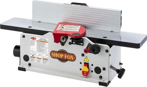 Shop Fox W1876 6" Benchtop Jointer with Spiral-Style Cutterhead and MICROJIG - GRR-RIP BLOCK Smart Pushblock in Kuwait