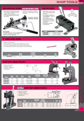 HHIP 8600-1131 1 Ton Pro-Series Arbor Press in Saudi Arabia