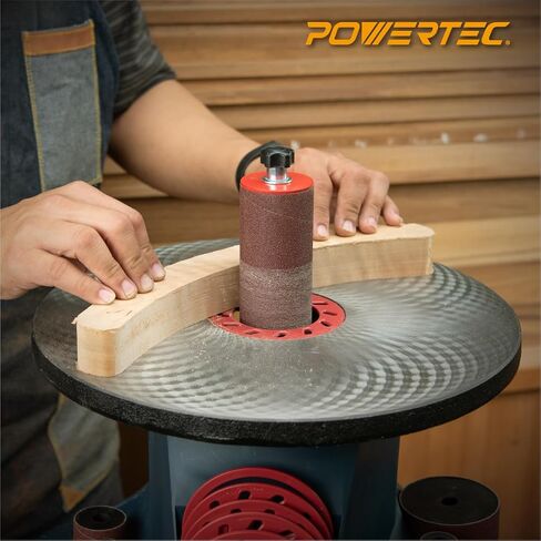 POWERTEC 11203 60 حبيبة سنفرة أكمام (6 حزم) 4-1/2" in Saudi Arabia