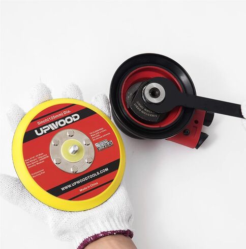 2 pcs 6" Hook and Loop Backing Pad for Air Sander Polisher, 5/16" Arbor with 24 Thread 1,3000RPM DA Sanding Pad in Saudi Arabia