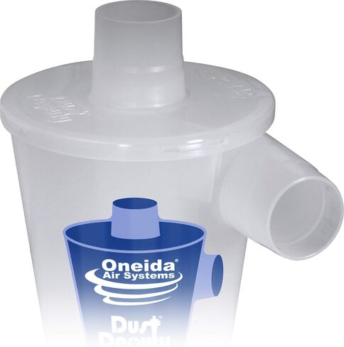 Oneida Air Systems Dust Deputy DIY Anti-Static Retrofit Cyclone Separator for Wet/Dry Shop Vacuums (DD DIY) in Saudi Arabia