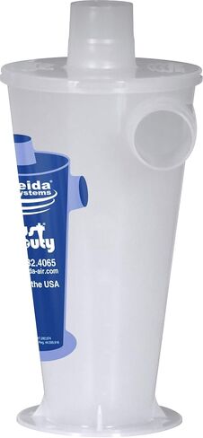 Oneida Air Systems Dust Deputy DIY Anti-Static Retrofit Cyclone Separator for Wet/Dry Shop Vacuums (DD DIY) in Saudi Arabia