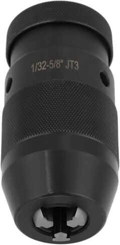 MSEURO 1-16mm Capacity Steel Keyless Drill Chuck Self Tighten Lathe Drill Chuck W/ MT2-JT3 Taper Arbor Drill Bits Adapter Tool Part in Kuwait