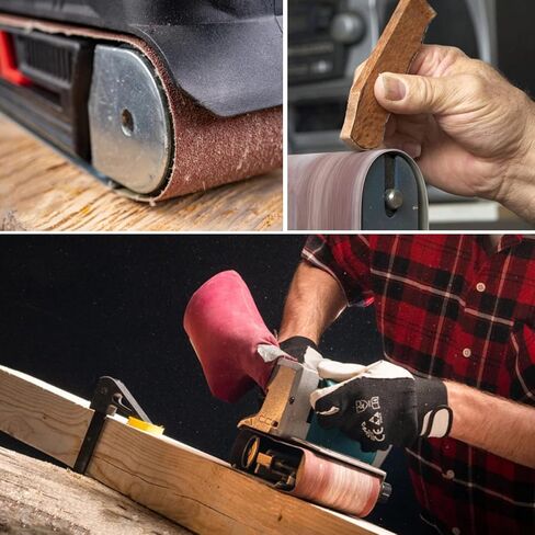 3x21 Inch Sanding Belts 80 Grit 10 Pack for Belt Sander | Premium Aluminum Oxide,Heavy Duty Long-Lasting Belt Sander Belt,3In Belt Sander Paper for Wood Metal Paint Sanding in Saudi Arabia