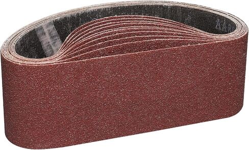 3x21 Inch Sanding Belts 80 Grit 10 Pack for Belt Sander | Premium Aluminum Oxide,Heavy Duty Long-Lasting Belt Sander Belt,3In Belt Sander Paper for Wood Metal Paint Sanding in Saudi Arabia