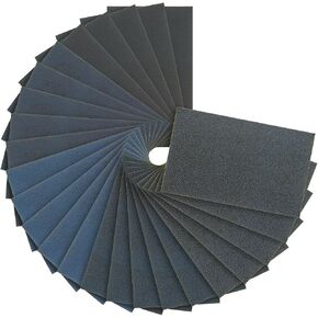 Dura-Gold Premium 2000 Grit Wet or Dry Sandpaper Sheets, 5-1/2" x 9", Box of 25 - Car Color Sanding, Detailing, Polishing Automotive, Woodworking Wood Furniture, Metal Finishing Hand Sand Block Sander in Saudi Arabia
