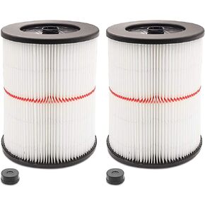 ANBOO for Shop Vac Filter for Craftsman 17816 9-17816 Wet Dry Vacuum Filter Air Cartridge Filter for Shop Vac 17816 Vacuum Cleaner 1 Pack