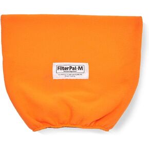 Reusable Pre Filter Bag For Shop Vacuums - Wet Dry Vac Debris & Dust Collector Bags For VF 1500, 49-90-1900 OEM Filters - Assembled In The USA, Extra Small, Orange - 8" Tall, 5.5" Diameter