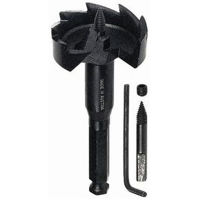 Fisch Self-Feeding Drill Bit (4-5/8") - Heavy-Duty Wood Drill Bits with 2 Cutting Edges and Non-Clogging Design for Quick, Precise Holes without Burning - FSB-094821 - Made from Forged, Heat Treated Steel in Saudi Arabia