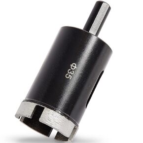 منشار ثقب خرساني مقاس 1 بوصة من DaduoRi لقمة ثقب ماسية للبناء مع عمق قطع 2 بوصة، لكتلة خرسانية من الطوب الحجري والرخام والجرانيت، للاستخدام الرطب أو الجاف، 25 مم in Kuwait