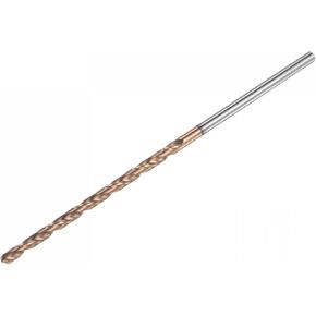 uxcell Twist Drill Bit, 2.7mm Titanium Coated Solid Tungsten Carbide K35 Straight Shank 100mm Long Length for Drilling Stainless Steel Alloy Steel