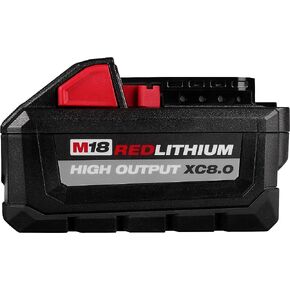 Milwaukee 48-11-1880 M18 REDLITHIUM HIGH OUTPUT 18v 8.0 Ah Lithium-Ion Battery Pack in Saudi Arabia