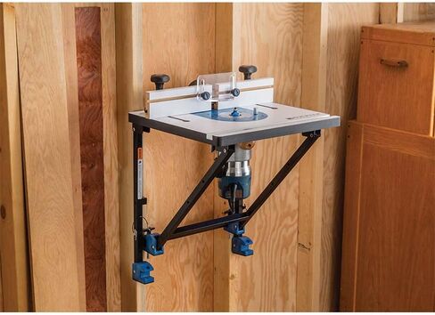 Compact Router Insert Plate Kit for Convertible Benchtop Router Table - Easy Router Access Woodworking Tools w/Pre-Drilled Holes - Compact Tool Kit Fits Porter Cable, Bosch, Dewalt, & More in Kuwait