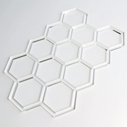 Honeycomb Template, Clear Acrylic Template, Woodworking Router Template for Making Charcuterie Boards in Saudi Arabia