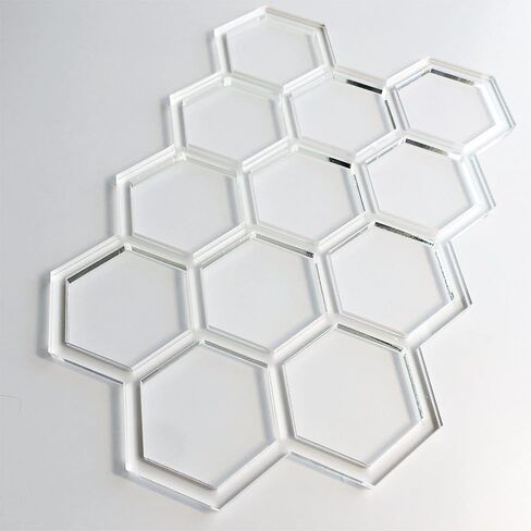 Honeycomb Template, Clear Acrylic Template, Woodworking Router Template for Making Charcuterie Boards in Saudi Arabia