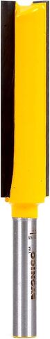 Yonico Router Bits Straight Bit 1/2-Inch Diameter X 2-Inch Height 1/4-Inch Shank 14043q in Saudi Arabia