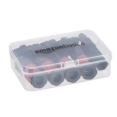 مجموعة قارنة توصيل الهواء والمكونات النحاسية Quick Connect من Amazon Basics - تركيبات NPT مقاس 1/4 بوصة - 14 قطعة in Saudi Arabia