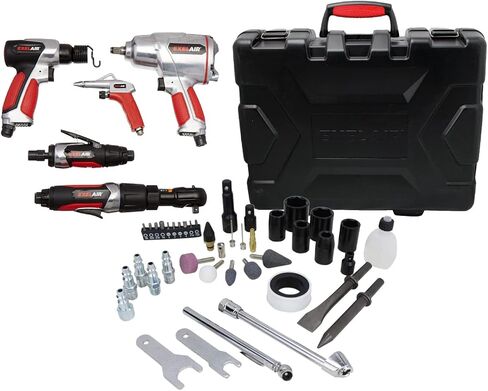 مجموعة ادوات الهواء الاحترافية من ميلتون EX5005KIT 50 قطعة in Kuwait