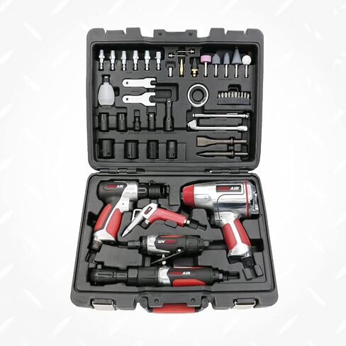 مجموعة ادوات الهواء الاحترافية من ميلتون EX5005KIT 50 قطعة in Kuwait