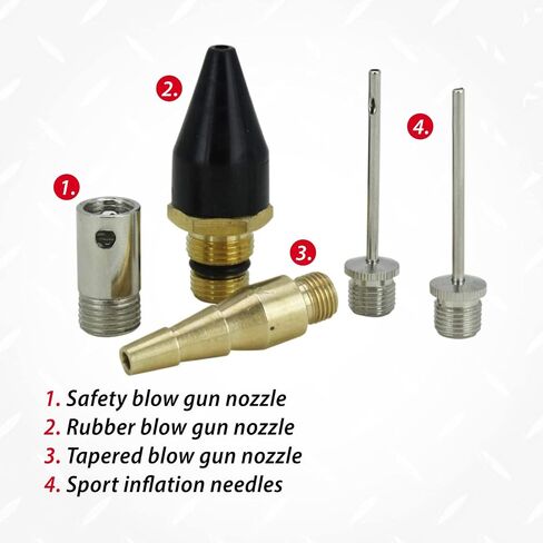 مجموعة ادوات الهواء الاحترافية من ميلتون EX5005KIT 50 قطعة in Kuwait