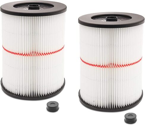 17816 Filter for Craftsman Shop Vac Filters 9-17816 Replacement for Craftsman Vacuum Filters Wet Dry Vac Filter fit 5/6/8/12/16 Gallon and Larger Vacuum Cleaner 2 Pack in Saudi Arabia