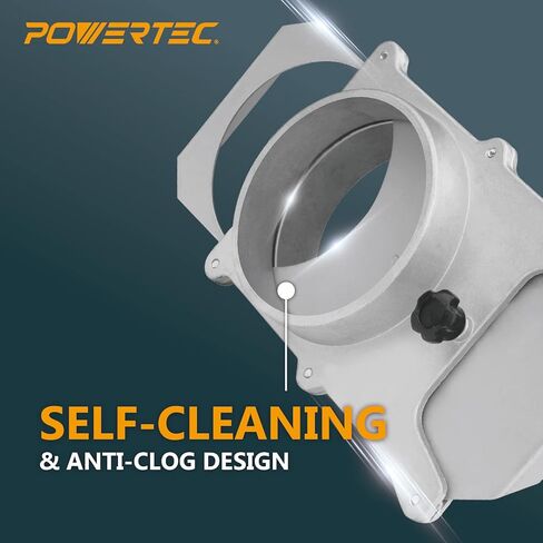 POWERTEC 70227 بوابة الانفجار مقاس 6 بوصات لمجمع الغبار وتركيبات تجميع الغبار in Kuwait