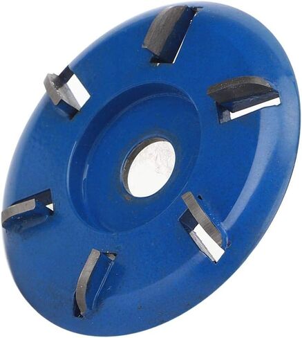 AALINE Wood Carving Tools Wood Cutting Disc Angle Grinder Tungsten Steel Blade Cutter for Carpentry Wood Carving (6 Tooth Blue arc) in Saudi Arabia