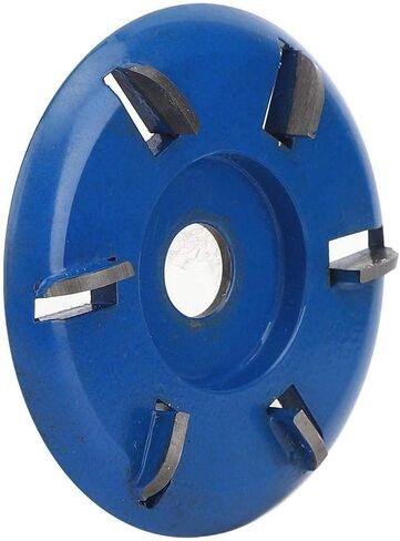 AALINE Wood Carving Tools Wood Cutting Disc Angle Grinder Tungsten Steel Blade Cutter for Carpentry Wood Carving (6 Tooth Blue arc) in Saudi Arabia