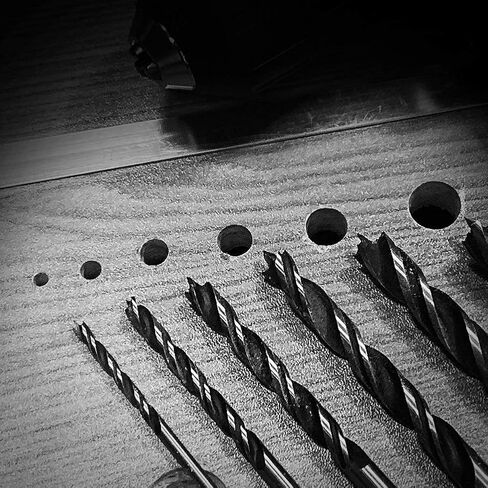 COMOWARE Long Drill Bit - 3/8 in. x 12 in. Extra Length Aircraft Black Oxide Drill Bit for Wood, Plastic, Aluminum, PVC in Saudi Arabia