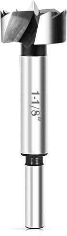 1-1/8 Inch Forstner Bit, BAIDETS Forstner Drill Bit 1-1/8 Inch for Wood by Round Shank in Saudi Arabia