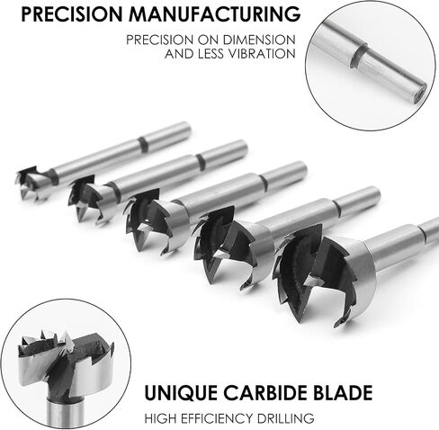 1-1/8 Inch Forstner Bit, BAIDETS Forstner Drill Bit 1-1/8 Inch for Wood by Round Shank in Saudi Arabia