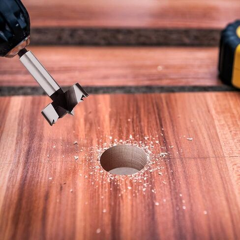 1-1/8 Inch Forstner Bit, BAIDETS Forstner Drill Bit 1-1/8 Inch for Wood by Round Shank in Saudi Arabia