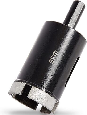 منشار ثقب خرساني مقاس 1 بوصة من DaduoRi لقمة ثقب ماسية للبناء مع عمق قطع 2 بوصة، لكتلة خرسانية من الطوب الحجري والرخام والجرانيت، للاستخدام الرطب أو الجاف، 25 مم in Kuwait