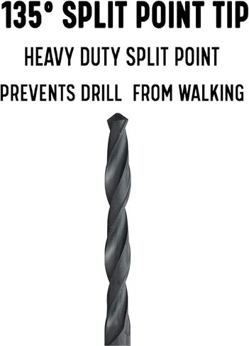 مثقاب تمديد للطائرات من الصلب عالي السرعة مقاس 5/16 بوصة × 6 بوصة من شركة دريل أمريكا، سلسلة DWDA/C in Kuwait