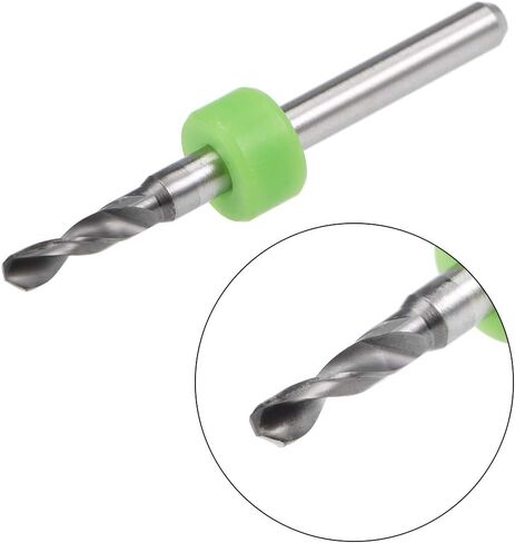 uxcell PCB Drill Bits 1.25mm Tungsten Carbide Rotary Tool Jewelry CNC Engraving Print Circuit Board Micro Drill Bits 1/8 Inch Shank 5 Pcs in Kuwait