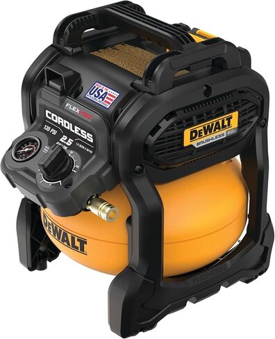 مجموعة ضاغط الهواء DEWALT FLEXVOLT 60V MAX*، لاسلكي، 2.5 جالون (DCC2560T1) in Kuwait