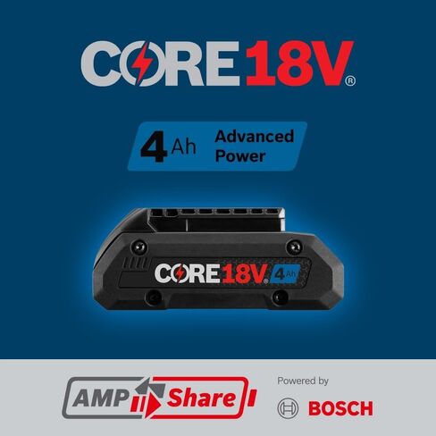 بطارية BOSCH GBA18V40-2PK 18V CORE18V® ليثيوم أيون 4 أمبير في الساعة، عبوتان in Saudi Arabia