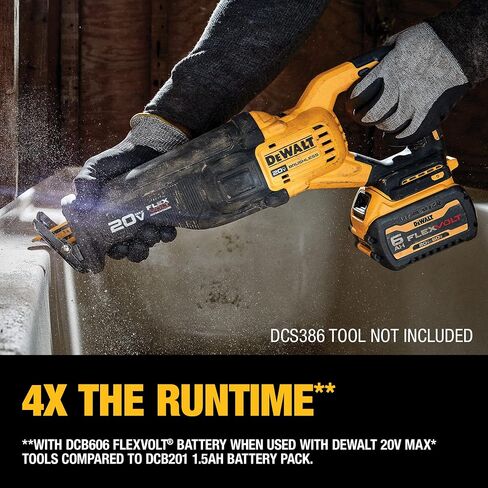 بطاريات DEWALT 20V/60V MAX*، Premium، 6.0-Ah، عبوتان (DCB606-2) in Saudi Arabia