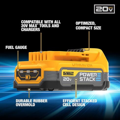 DEWALT 20V MAX* POWERSTACK™ Compact Battery (DCBP034) in Saudi Arabia