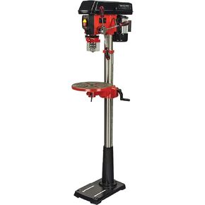 GENERAL INTERNATIONAL 13" Floor Mount Drill Press - 5A 16 Speed Drilling Machine with LED Worklight & 1mw Laser Alignment System - DP2003 in Kuwait