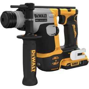 Dewalt DCH172D2 20V MAX ATOMIC عديم المسفرات ليثيوم أيون 5/8 بوصة. طقم المطرقة الدوارة بدون أسلاك SDS PLUS مع بطاريتين (2 أمبير ساعة) in Kuwait
