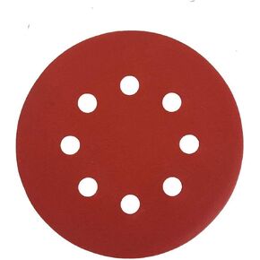 75 قطعة من أقراص الصنفرة من HIFROM مقاس 5 بوصة و8 فتحات بخطاف وحلقة لاصقة من ورق الصنفرة لصنفرة مدارية عشوائية (15 قرصًا لكل منها 40 60 80 100 120) in Kuwait