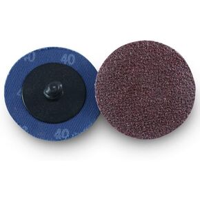 BHA Aluminum Oxide Quick Change Sanding Discs, 2", 40 Grit - 25 Pack in Kuwait